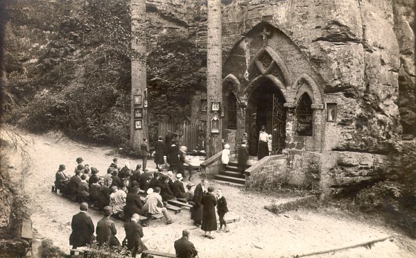 Modlivý důl v minulosti