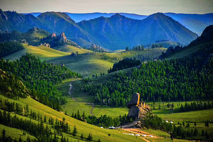 Národní park Gorkhi-Terelj je jen jedním z vrcholných scenérií Mongolska © GML / Getty Images